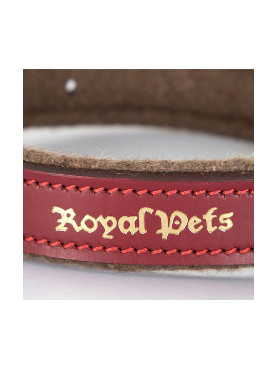 Kerbl Leather Dog Collar In Red Colour 20mm