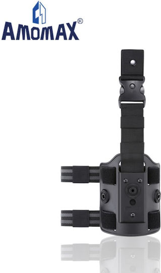 Amomax Tactical Holster Drop Leg Бедрен кобур за Пистолет Черен