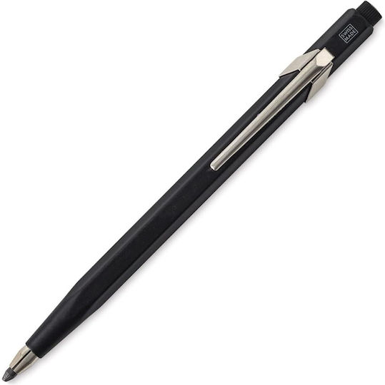 Caran D'ache Mechanischer Bleistift Metallisch mit Spitzer 1Stück Schwarz
