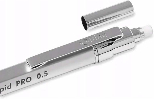 Rotring Rapid Pro Silver Mechanical Pencil 0,5mm 1904255 3501179042558