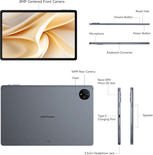 Ulefone Tab A11 Pro 4G 11Inches (8GB/128GB) Gray