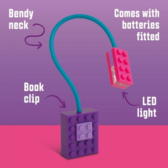 IF Book Light LED with Clip Purple