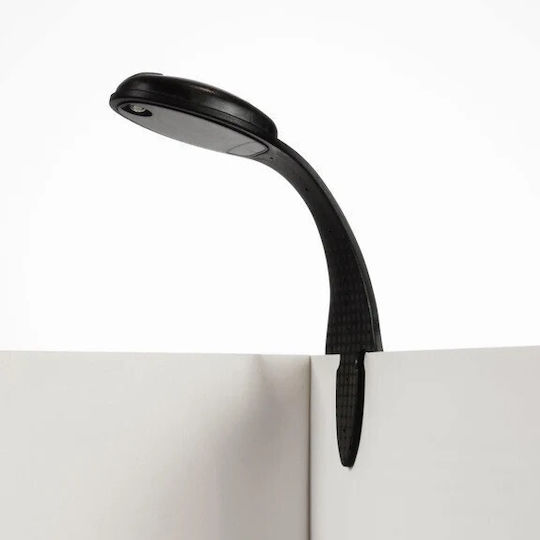 Book Light LED with Clip Black