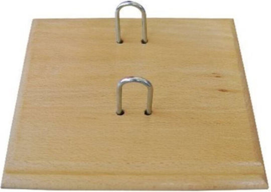 Wooden Calendar Base in Brown Color 1pcs 19.5x4x15cm