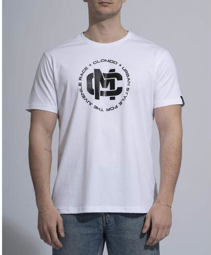 Pentagon Clomod Initials T-shirt σε Λευκό χρώμα