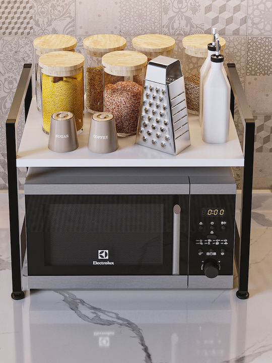 HomeMarkt Becko Кухненски стелаж Метална Бял