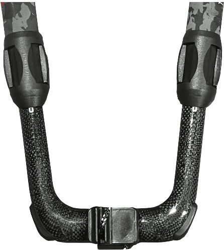 Monocoque Carbon-Gabelbaum 160-210cm 27mm Schwarz Camo Dynafiber