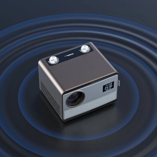 BlitzWolf BW-V7 Mini Projector LCD Full HD Λάμπας LED με Wi-Fi και Ενσωματωμένα Ηχεία