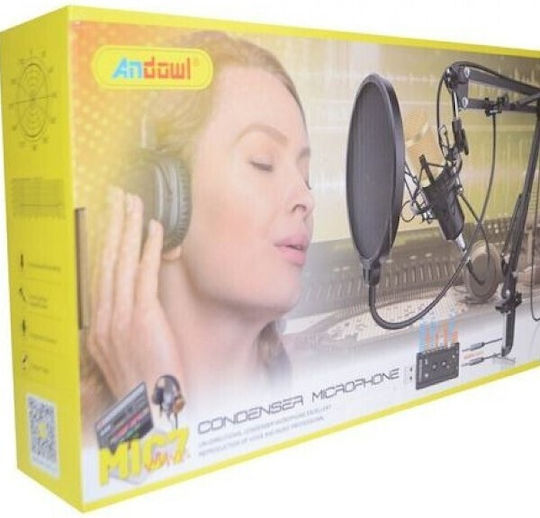 Andowl ED-MIC7-DD Σετ Μικρόφωνο XLR Clip On για Φωνητικά