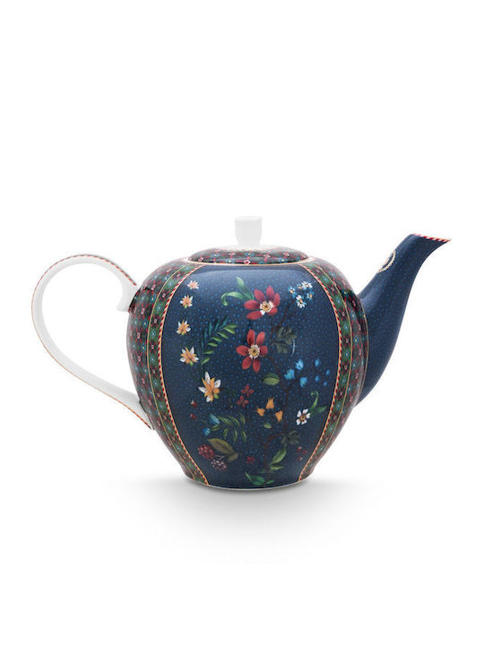 PiP Studio Teapot Porcelain in Purple Color 1600ml