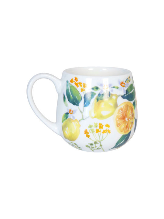 Konitz Cană din Porțelan Galbenă 420ml