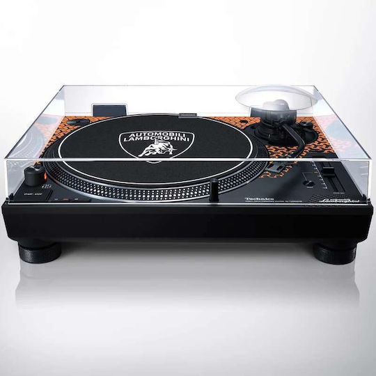 Technics Lamborghini SL-1200M7B Plattenspieler mit Vorverstärker Orange