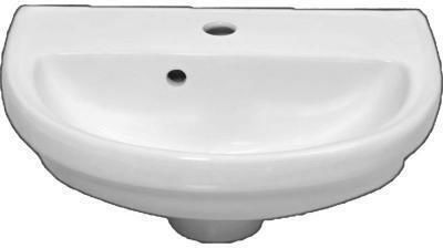 Gloria Delta Countertop Sink Porcelain 45x36cm