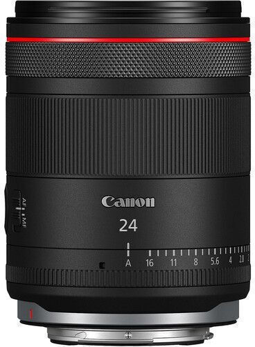 Canon Full Frame Φωτογραφικός Φακός 24mm f/1.4 L VCM για Canon RF Mount Μαύρος
