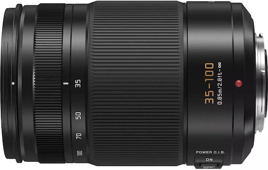 Panasonic Full Frame Camera Lens Leica DG Vario-Elmarit 35-100mm f/2.8 POWER O.I.S. for Micro Four Thirds (MFT) Mount Black