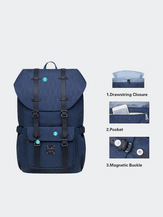 Kaukko Rucsac 21.5lt Culoare Full Face Albastru