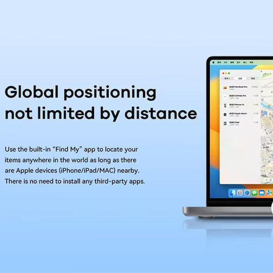 Remax RT-G2303 Apple Find My Λευκό