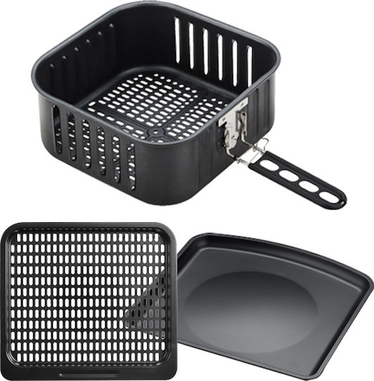 Eurolamp Air Fryer 12lt Silver 300-70044