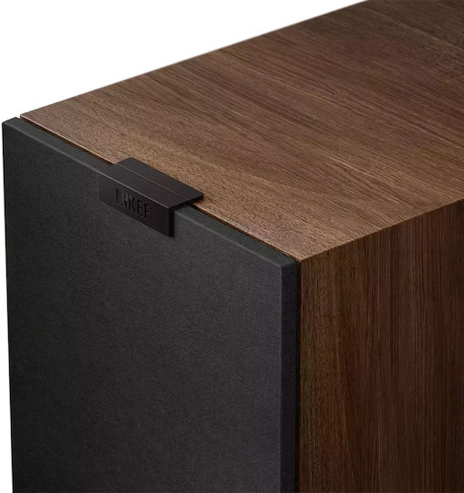 Kef Q1 Meta Pair of Hi-Fi Speakers Bookself 2 No of Drivers W18xD27.7xH30.2cm. Walnut / Brown