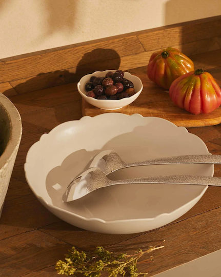 Alessi Salatieră Melamină Gri 29.5x29.5x7.5cm 1buc