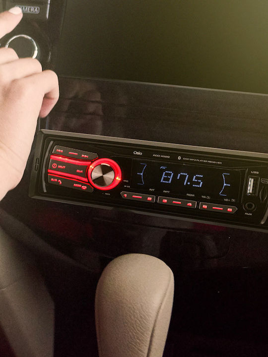 Osio Auto-Audiosystem 1DIN (Bluetooth/USB)