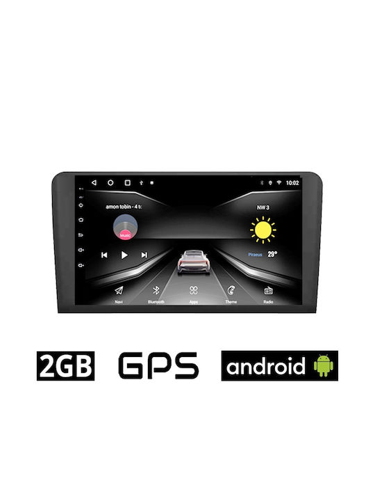 Sistem Audio Auto 2DIN (Bluetooth/USB/WiFi/GPS/Apple-Carplay/Android-Auto/Partitură)