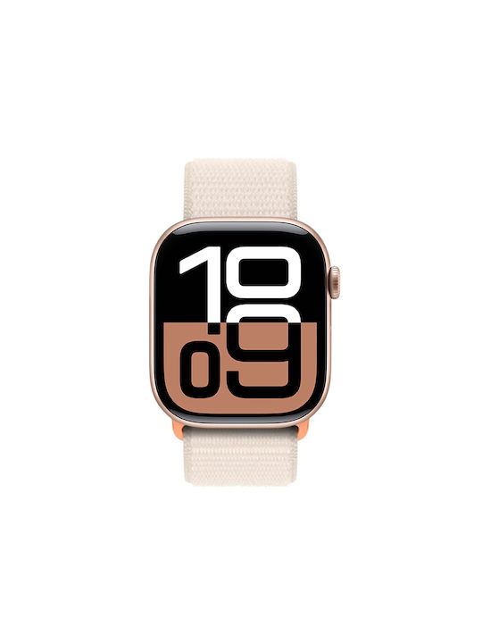 Crong Λουράκι Υφασμάτινο Μπεζ (Apple Watch 38/40/41/42 mm, Crong)