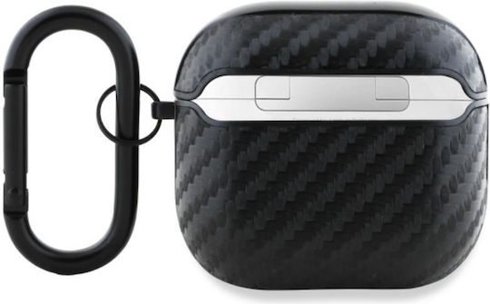 BMW PU Carbon M Collection AirPods 4 Hülle Schwarz