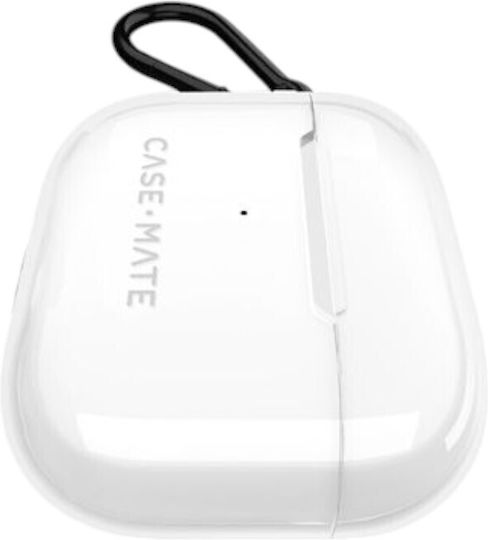 Case-Mate Σετ Θήκη & Anti-Lost Strap με Γάντζο σε Διάφανο χρώμα για Apple AirPods 4