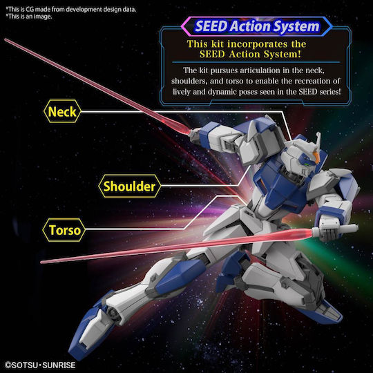 Bandai Spirits Gundam: Seed Freedom Hg Figurină la scară 3:24