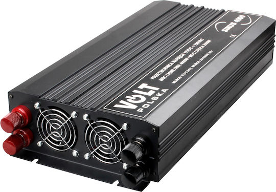 Volt Polska Inverter für Autos 5000W zur Umwandlung von 12V DC in 230V AC