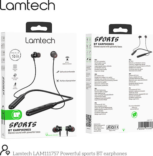 Lamtech Un singur soclu Securitate cu 2 USB-A și 1 USB-C