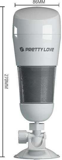 Pretty Love Hedy White Vibrating