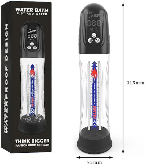 Electric Water Pump Lcd Magnetic Usb 4 Speeds