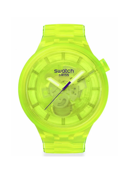 Swatch Rubber Strap Yellow 19mm