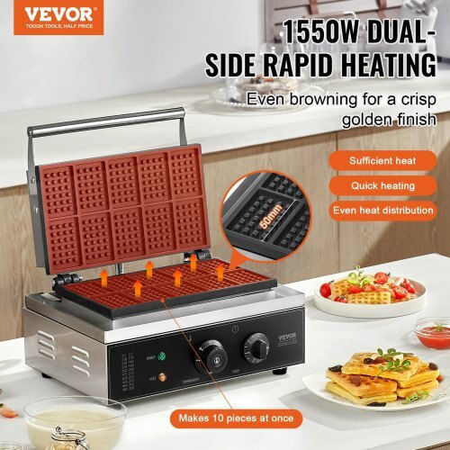 Vevor Commercial Waffle Maker SYBLSHFBJDP1VHULYV2