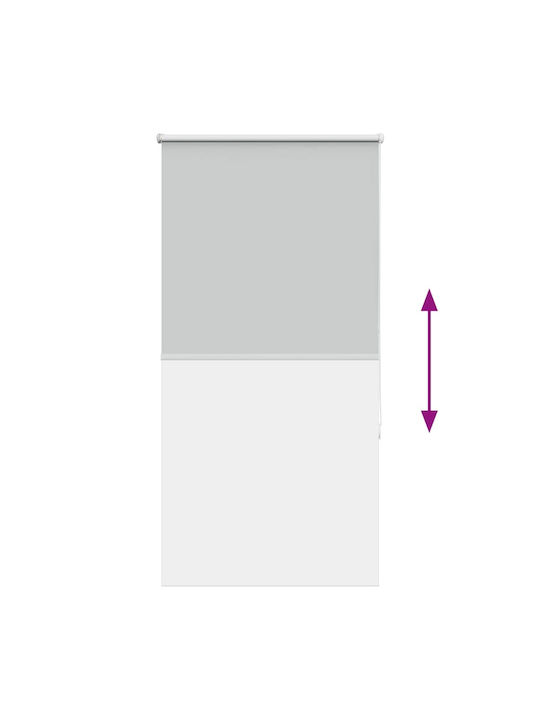 vidaXL Roller Blinds Total Blackout Gray W70xH150cm 4011382