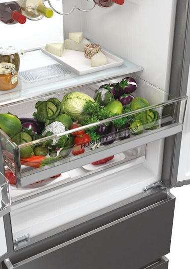Haier Ψυγειοκαταψύκτης 477lt NoFrost Υ200.6xΠ70xΒ67.5εκ. Inox HFW7720EWMP