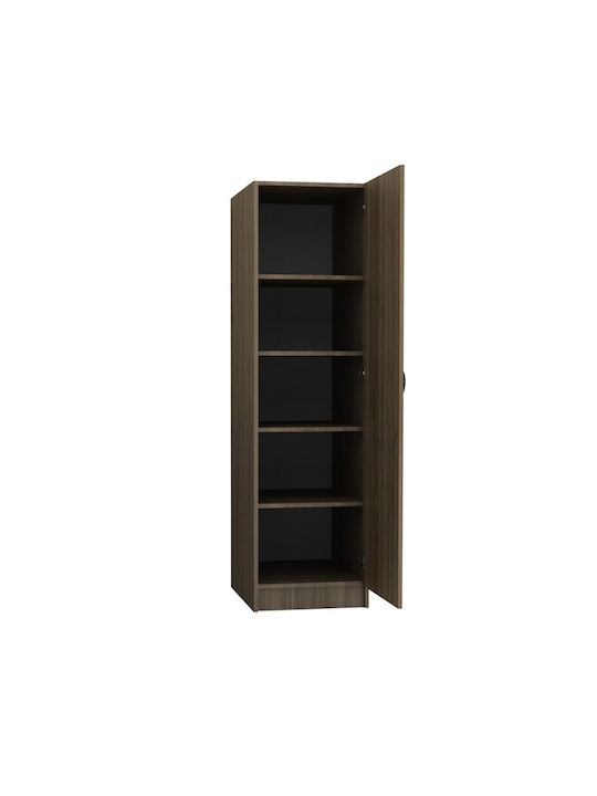 Einzeltür Kleiderschrank Victoria Walnut 50x60x181cm