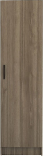 Single Door Wardrobe Victoria Walnut 50x60x181cm