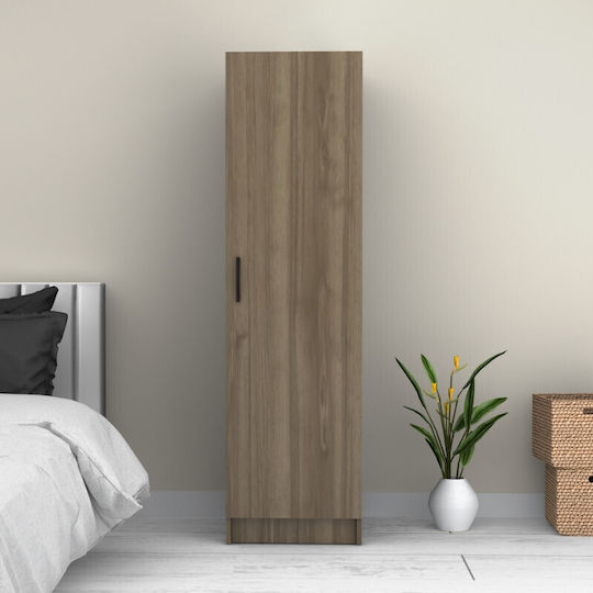 Single Door Wardrobe Victoria Walnut 50x60x181cm