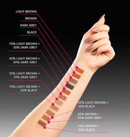 Zola Tattoo Tint for Eyebrows Black 15ml