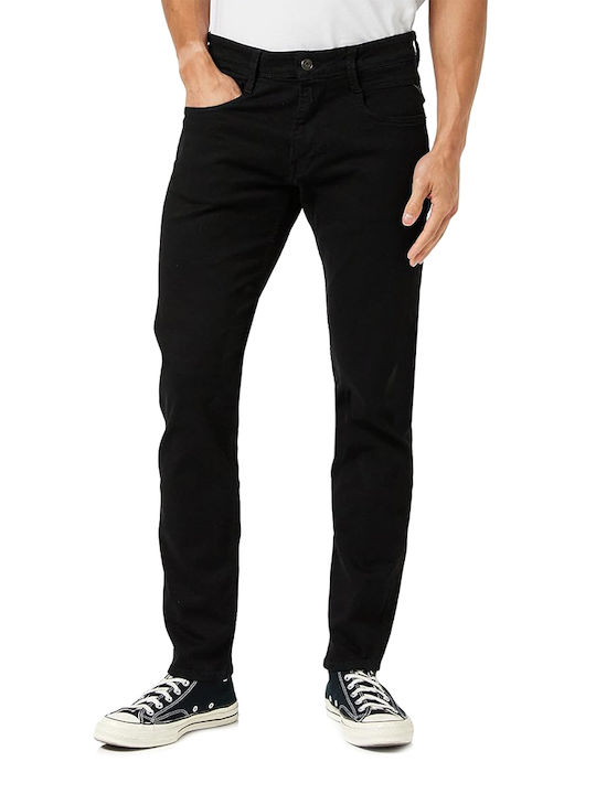 Replay Anbass Men's Jeans Pants Slim Fit Black