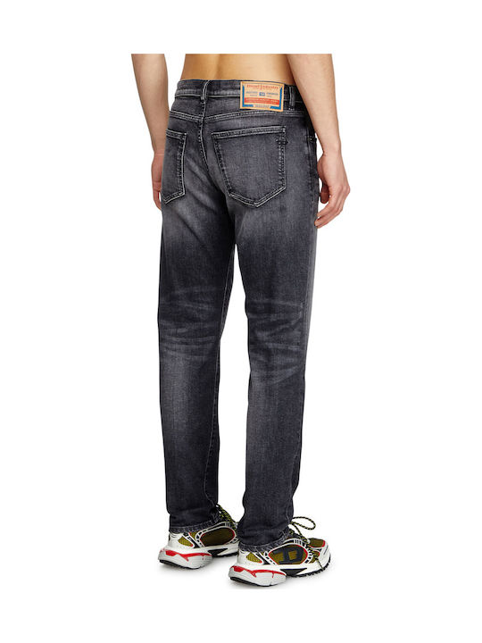 2019 D-strukt Herren Jeanshose mit Slim Passform Charcoal