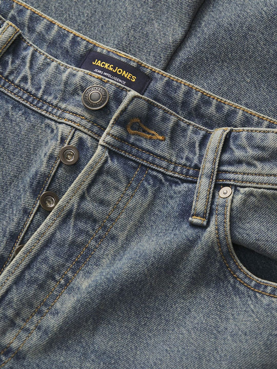 Men's Jeans Pants with Loose Baggy Fit Blue