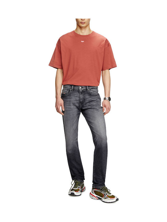 2019 D-strukt Herren Jeanshose mit Slim Passform Charcoal