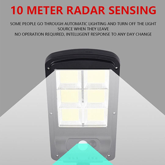 Lampă Solară Stradală cu Senzor de Mișcare IP65