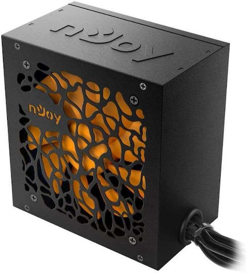 NJOY Titan+ 550W Μαύρο Τροφοδοτικό Υπολογιστή Full Wired 80 Plus Bronze