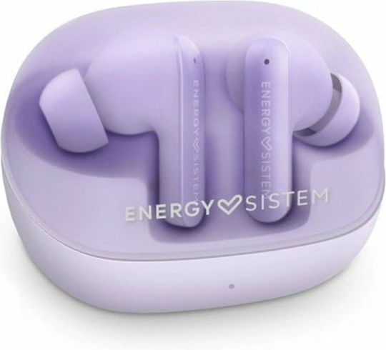 Energy Sistem Serenity ANC In-ear Bluetooth Handsfree Earphones with Sweat Resistance and Charging Case Purple