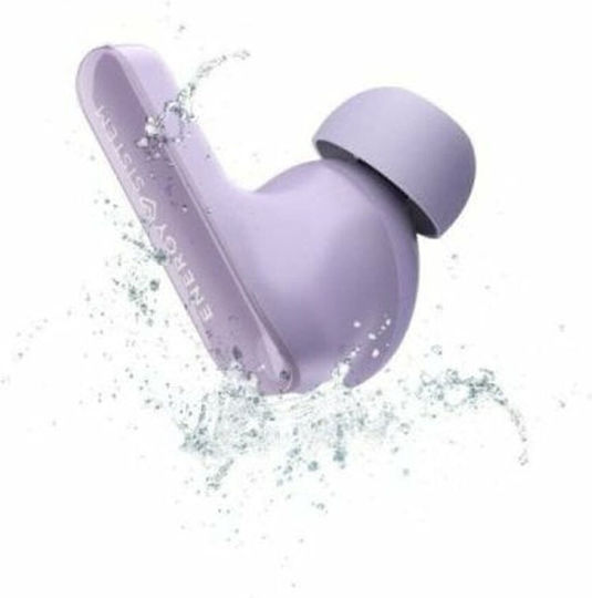 Energy Sistem Serenity ANC In-ear Bluetooth Handsfree Earphones with Sweat Resistance and Charging Case Purple
